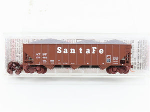 N Scale Micro-Trains MTL 108120.2 ATSF Santa Fe 3-Bay Hopper #179482 w/ Load