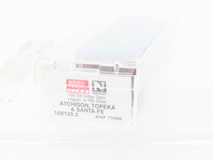 N Scale Micro-Trains MTL 108120.2 ATSF Santa Fe 3-Bay Hopper #179482 w/ Load