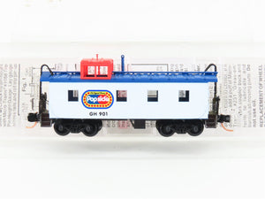 N Scale Micro-Trains MTL 100130 GH Popsicle 36' Offset Cupola Caboose #901