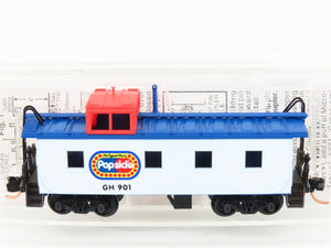 N Scale Micro-Trains MTL 100130 GH Popsicle 36' Offset Cupola Caboose #901