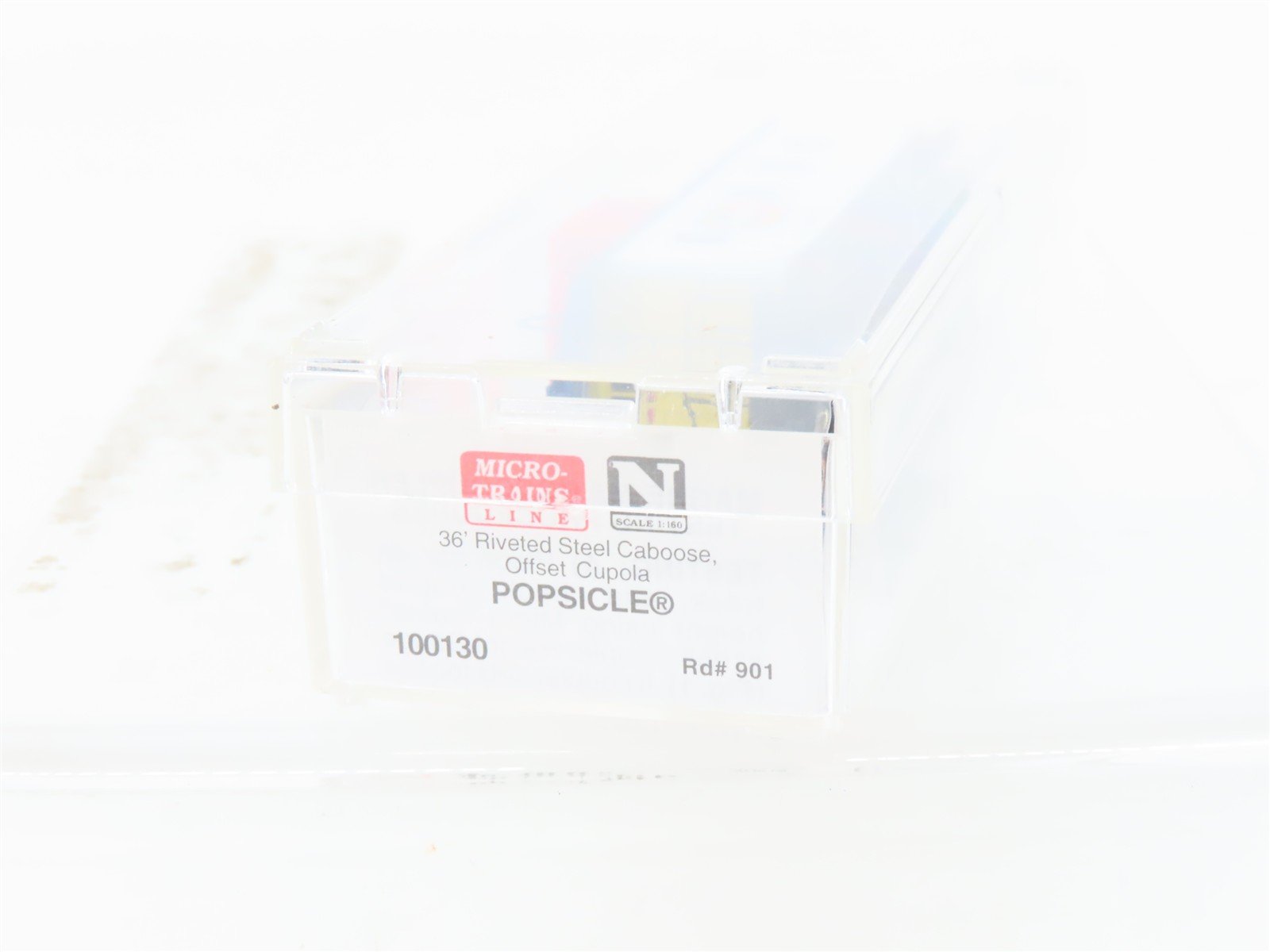 N Scale Micro-Trains MTL 100130 GH Popsicle 36' Offset Cupola Caboose #901