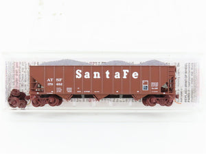 N Scale Micro-Trains MTL 108120.2 ATSF Santa Fe 3-Bay Hopper #179482 w/ Load