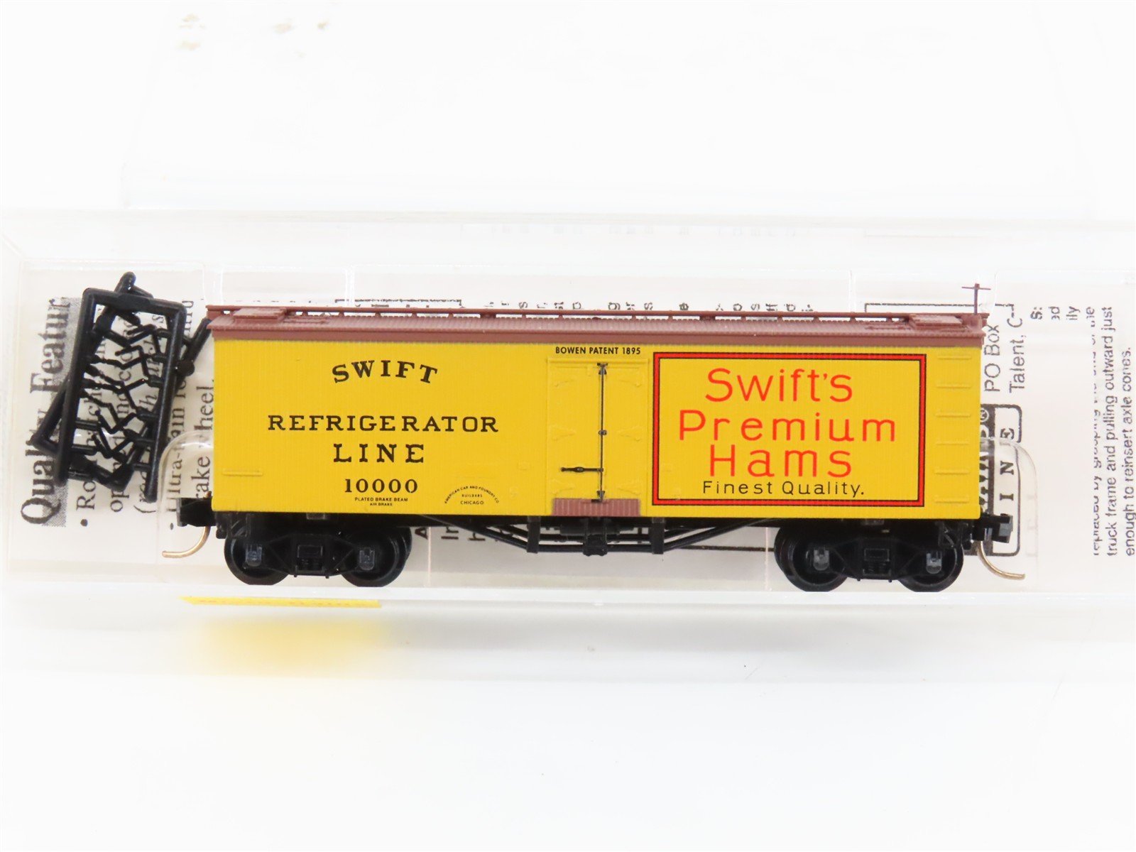 N Scale Micro-Trains MTL 58070 Swift Refrigerator Lines 36' Ice Reefer #10000