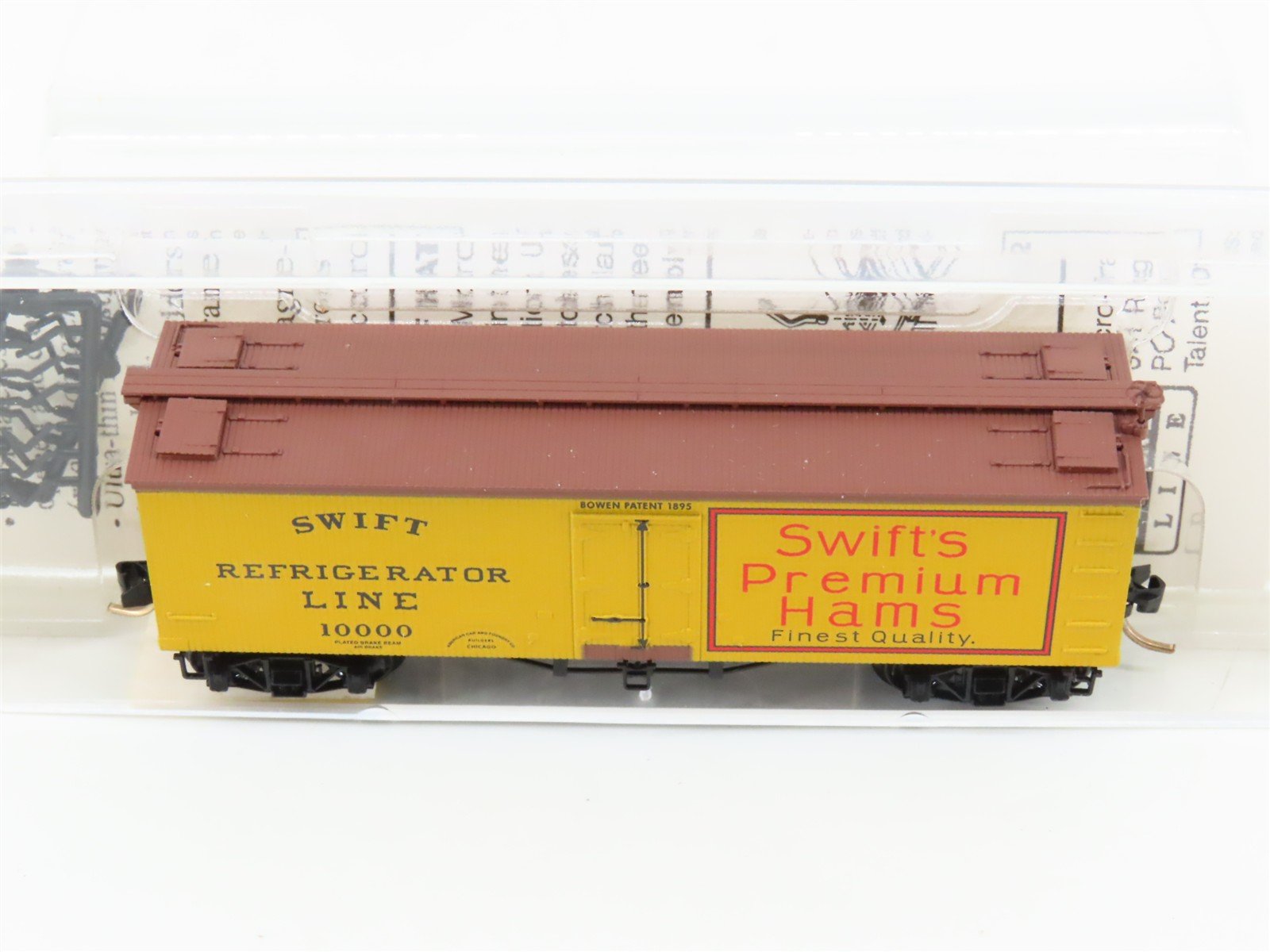 N Scale Micro-Trains MTL 58070 Swift Refrigerator Lines 36' Ice Reefer #10000