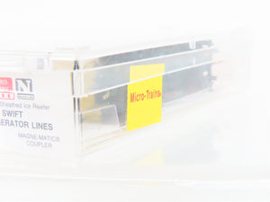 N Scale Micro-Trains MTL 58070 Swift Refrigerator Lines 36' Ice Reefer #10000