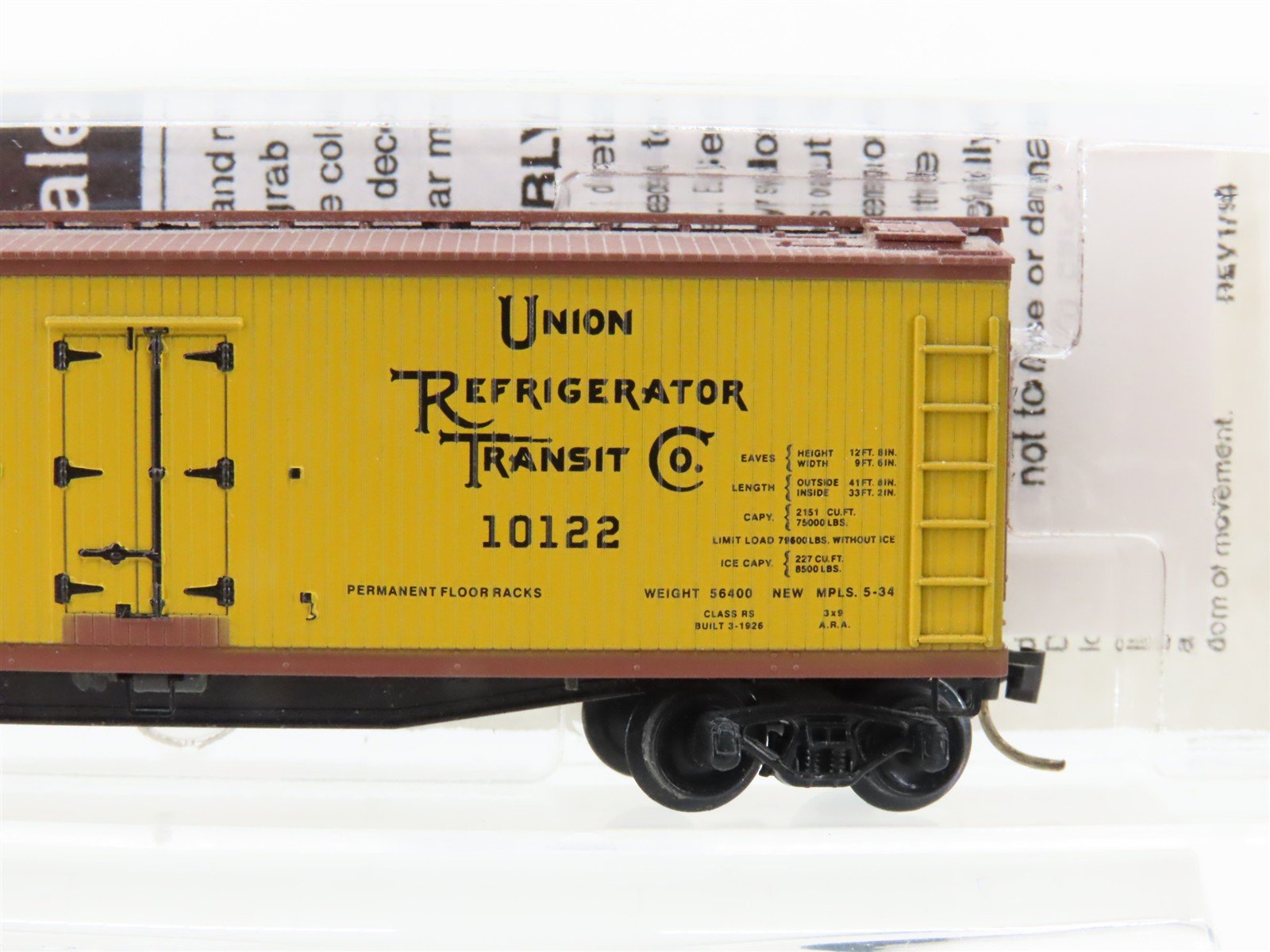 N Scale Micro-Trains MTL 49460 URTC Land O' Lakes Butter 40' Wood Reefer #10122