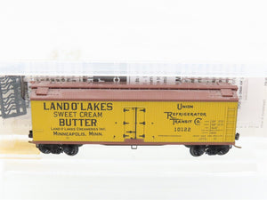 N Scale Micro-Trains MTL 49460 URTC Land O' Lakes Butter 40' Wood Reefer #10122