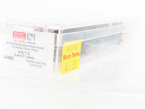 N Scale Micro-Trains MTL 49460 URTC Land O' Lakes Butter 40' Wood Reefer #10122
