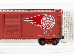 N Micro-Trains MTL 20396 WM Western Maryland Fast Freight 40' Box Car #29140