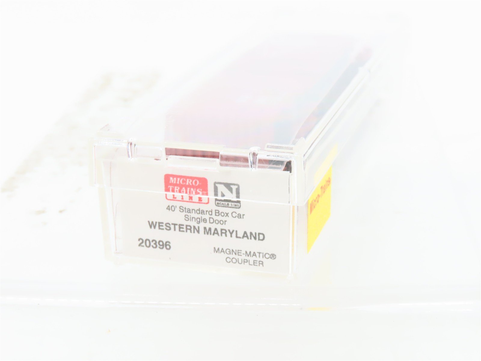 N Micro-Trains MTL 20396 WM Western Maryland Fast Freight 40' Box Car #29140