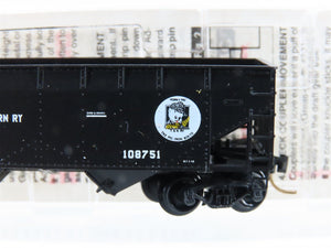 N Scale Micro-Trains MTL 55350 T&N The Pig Iron Route 2-Bay Open Hopper #108751