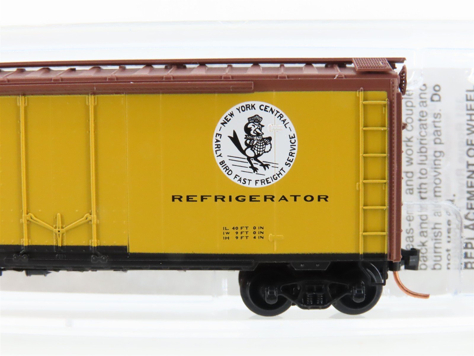 N Scale Micro-Trains MTL 21440 NYRX New York Central Early Bird 40' Boxcar #2507