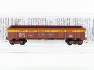 N Scale Micro-Trains MTL 08300035 35th Anniversary 40' Drop Bottom Gondola #2007