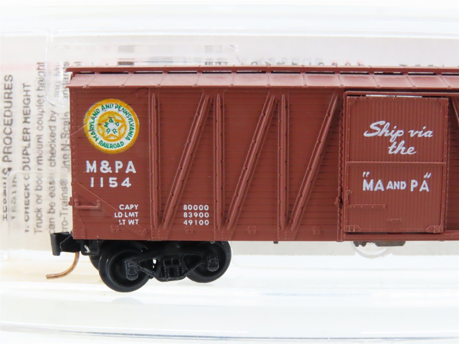 N Scale Micro-Trains MTL 28020 M&PA Ship via the 