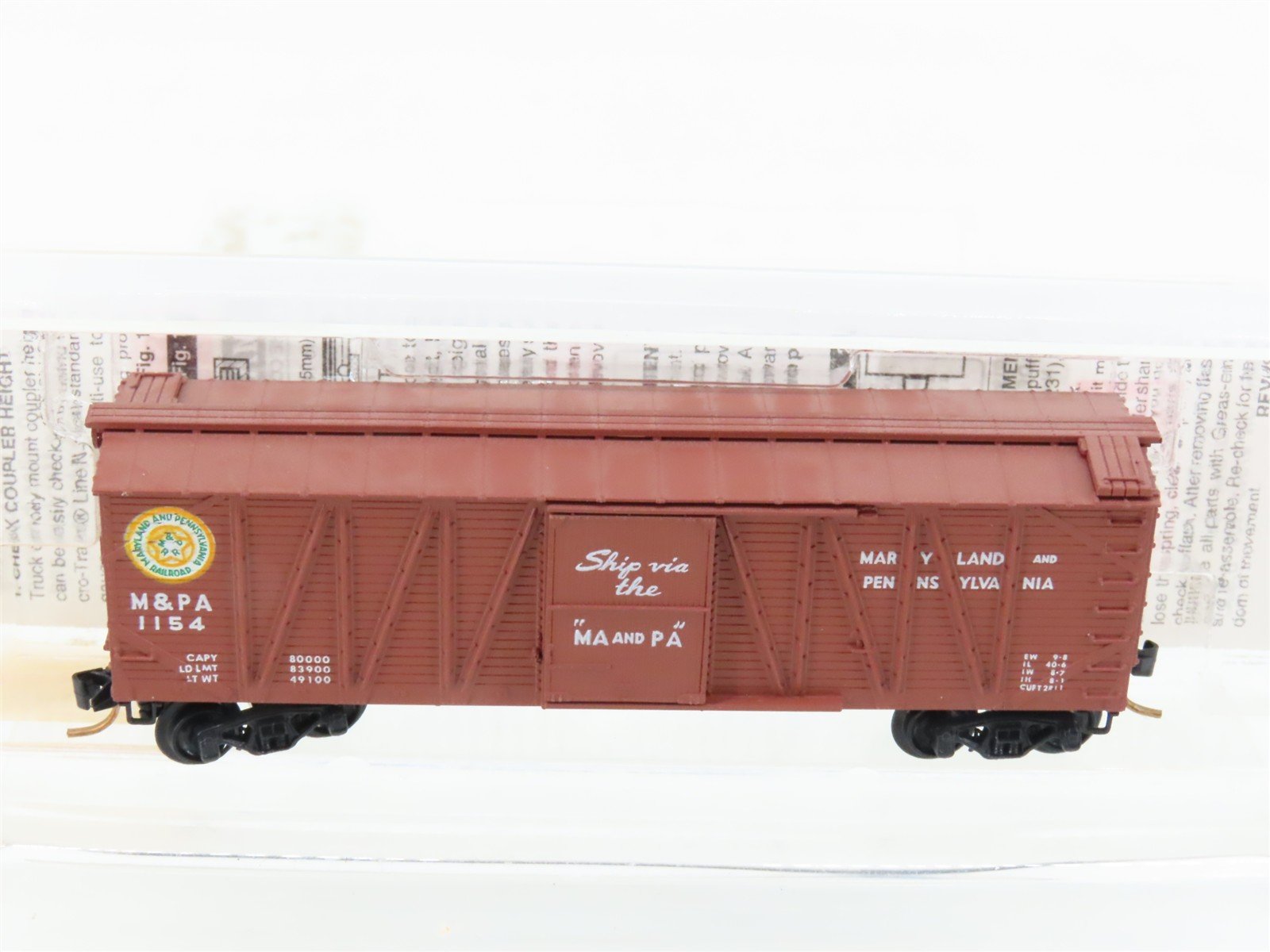 N Scale Micro-Trains MTL 28020 M&PA Ship via the 
