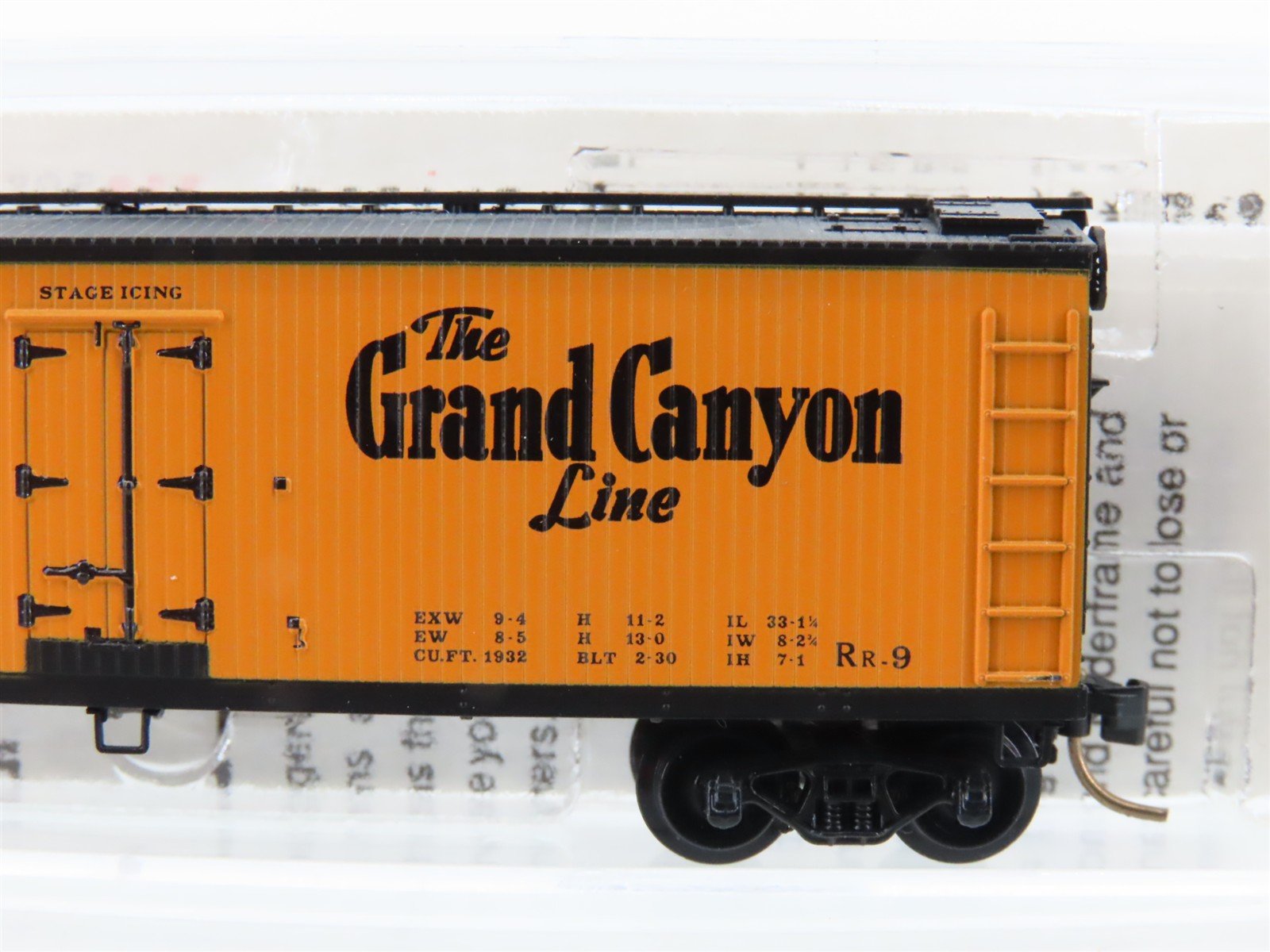 N Scale Micro-Trains MTL 47250 SFRD Santa Fe Grand Canyon 40' Reefer #25956