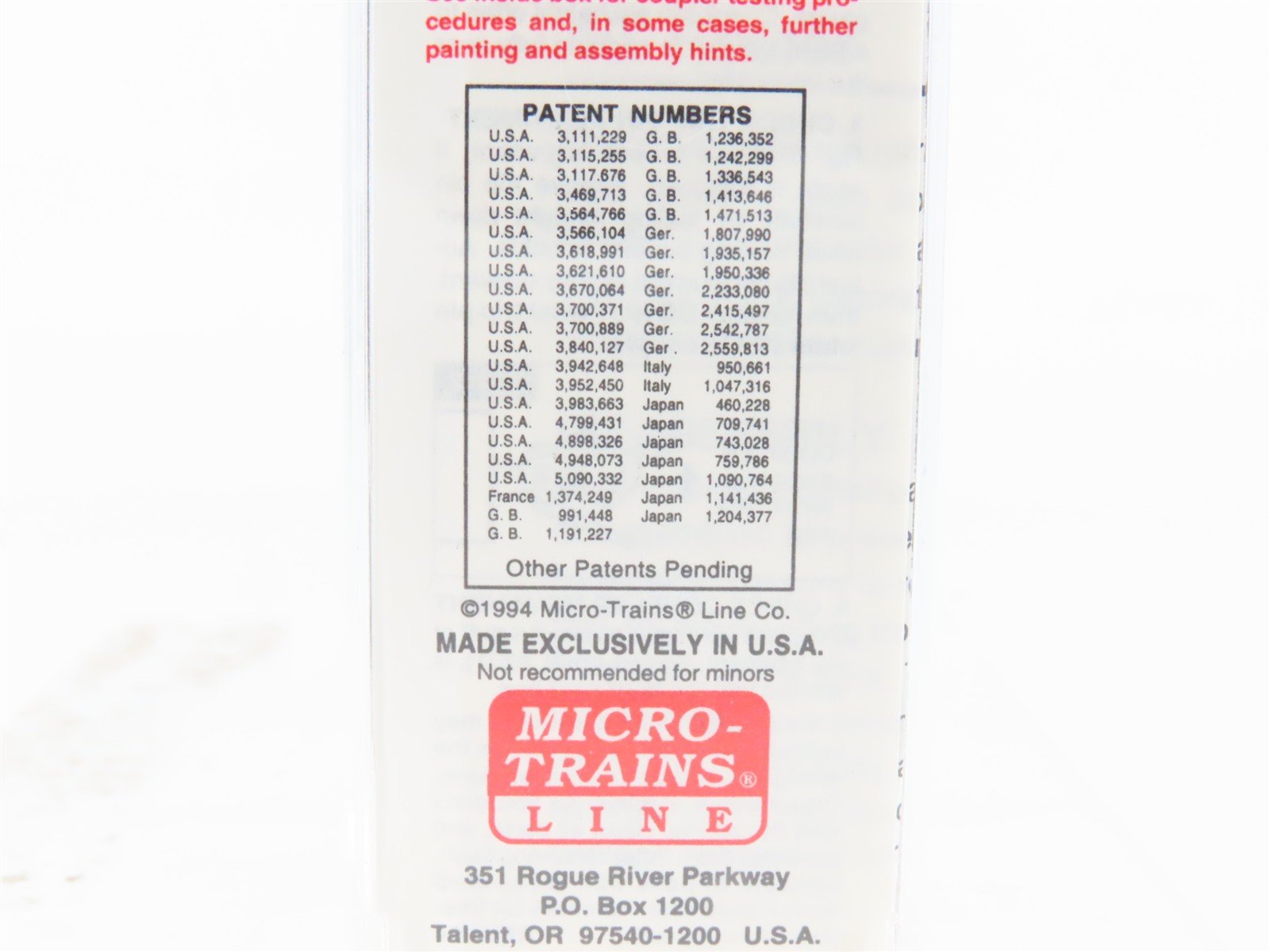 N Scale Micro-Trains MTL 47250 SFRD Santa Fe Grand Canyon 40' Reefer #25956