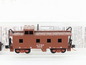 N Scale Micro-Trains MTL 100180 ATSF Santa Fe 36' Offset Cupola Caboose #2216