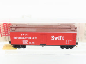 N Scale Micro-Trains MTL 49400 SRLX Swift Refrigerator Line 40' Reefer #5199