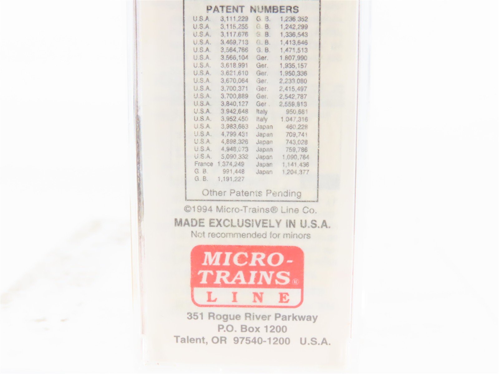 N Scale Micro-Trains MTL 49400 SRLX Swift Refrigerator Line 40' Reefer #5199