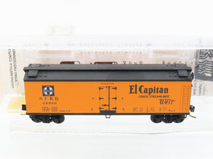 N Scale Micro-Trains MTL 47210 SFRD Santa Fe El Capitan 40' Wood Reefer #25966