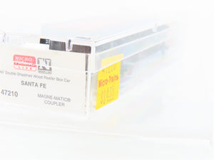 N Scale Micro-Trains MTL 47210 SFRD Santa Fe El Capitan 40' Wood Reefer #25966