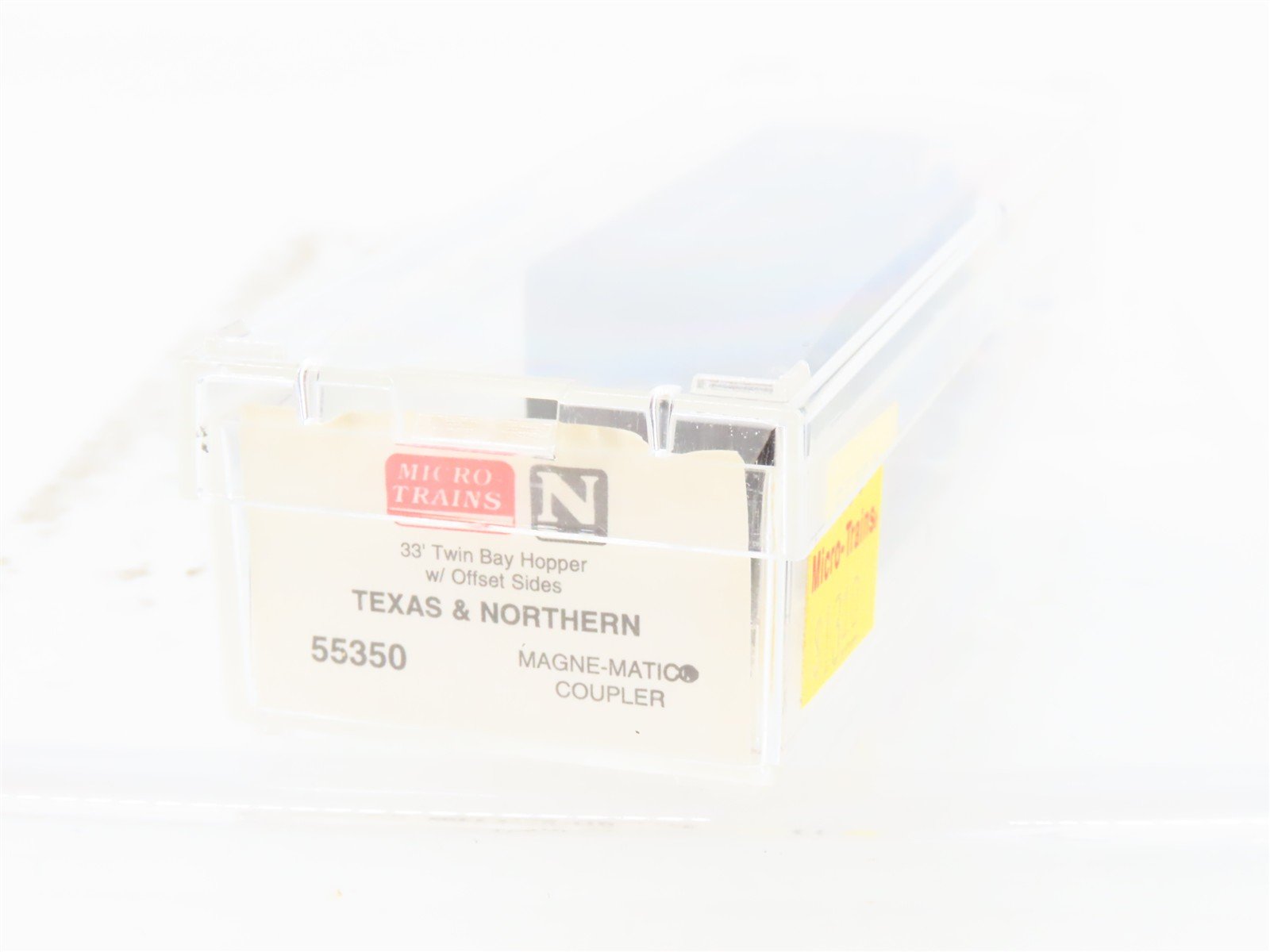 N Scale Micro-Trains MTL 55350 T&N The Pig Iron Route 2-Bay Open Hopper #108751