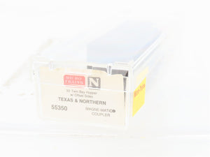 N Scale Micro-Trains MTL 55350 T&N The Pig Iron Route 2-Bay Open Hopper #108751