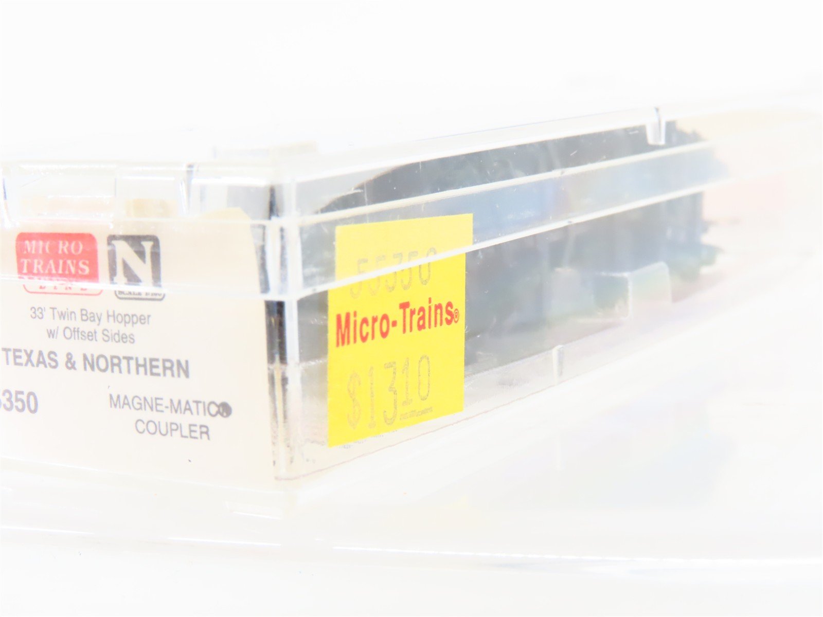 N Scale Micro-Trains MTL 55350 T&N The Pig Iron Route 2-Bay Open Hopper #108751