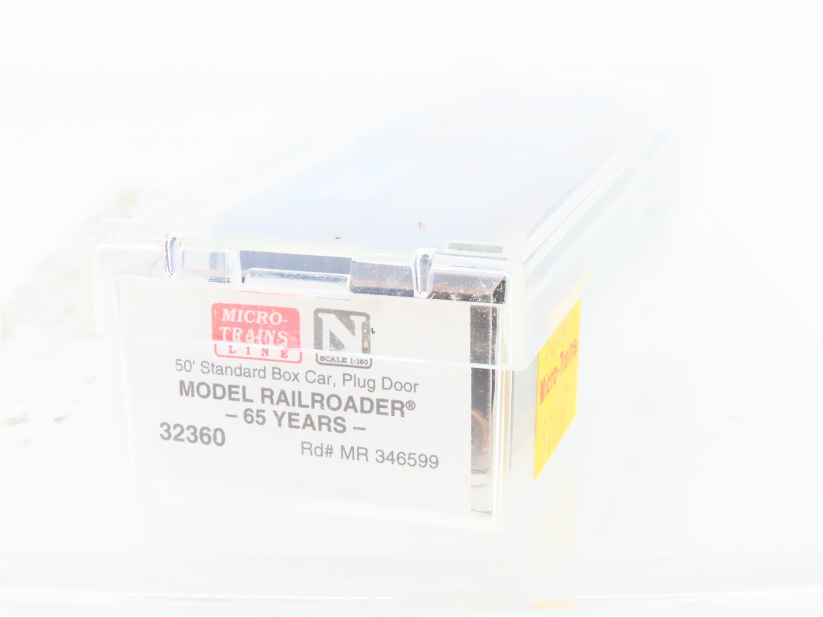 N Scale Micro-Trains MTL 32360 MR Model Railroader 65 Years 50' Box Car #346599