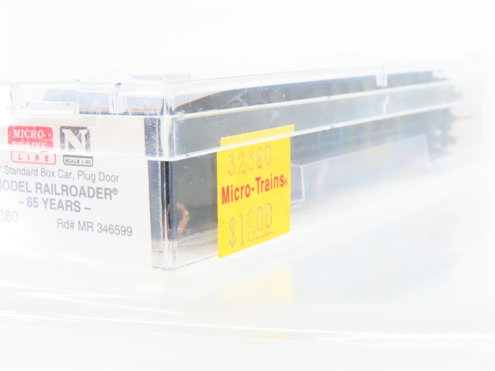 N Scale Micro-Trains MTL 32360 MR Model Railroader 65 Years 50' Box Car #346599