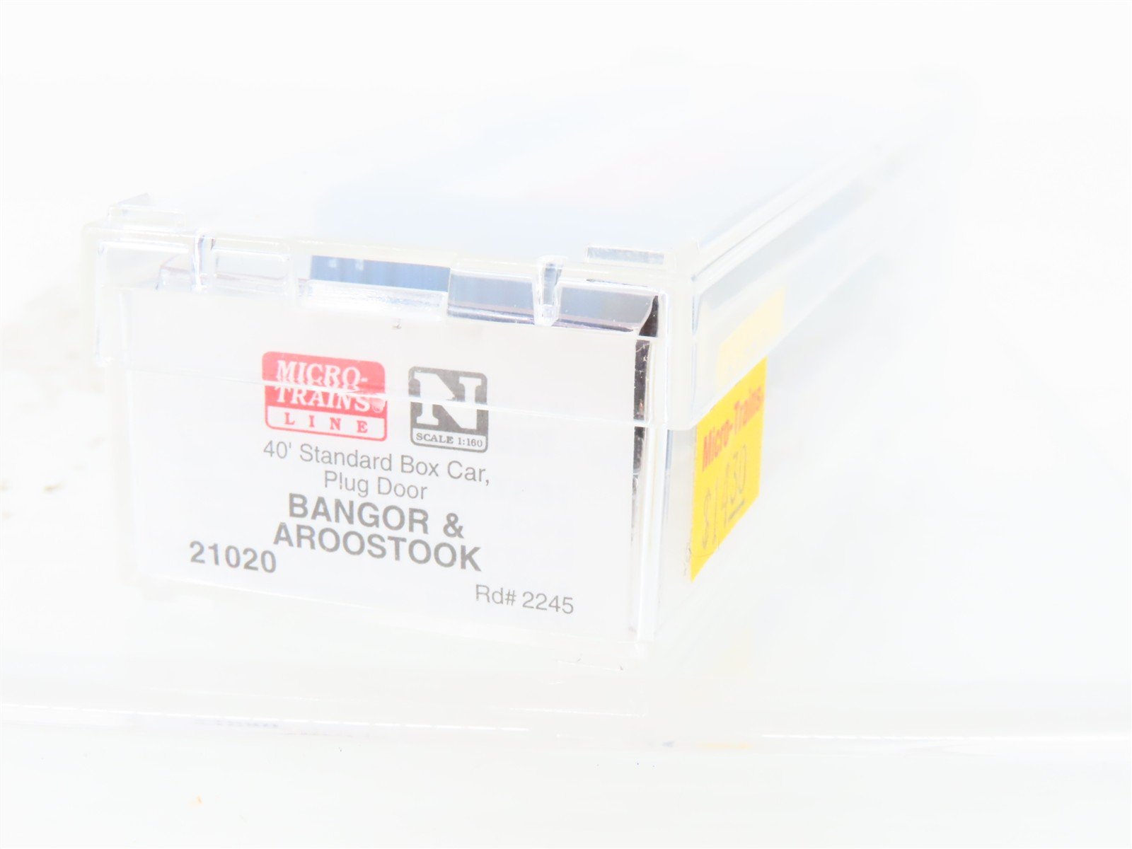 N Scale Micro-Trains MTL 21020 BAR State Of Maine 40' Plug Door Box Car #2245