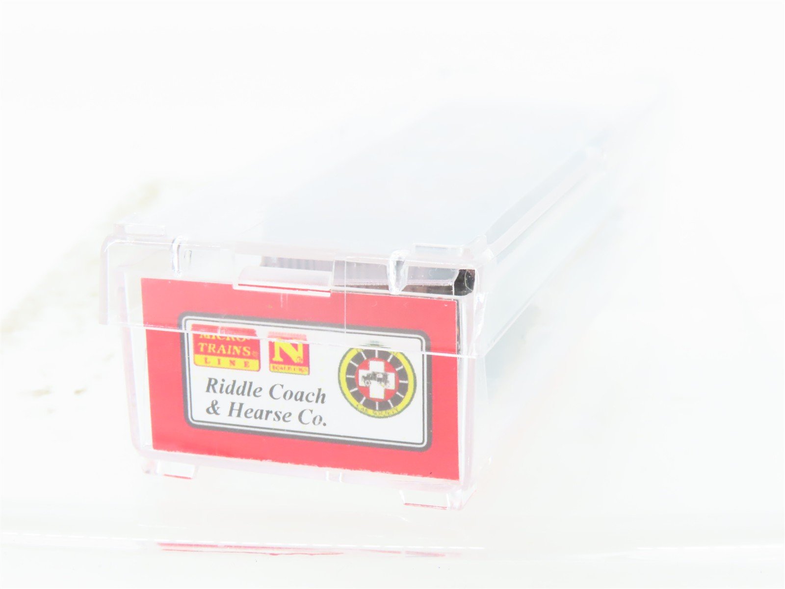 N Scale Micro-Trains MTL Special Run Riddle Coach & Hearse Co. Box Car #12