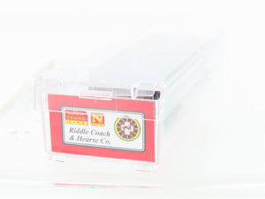 N Scale Micro-Trains MTL Special Run Riddle Coach & Hearse Co. Box Car #12