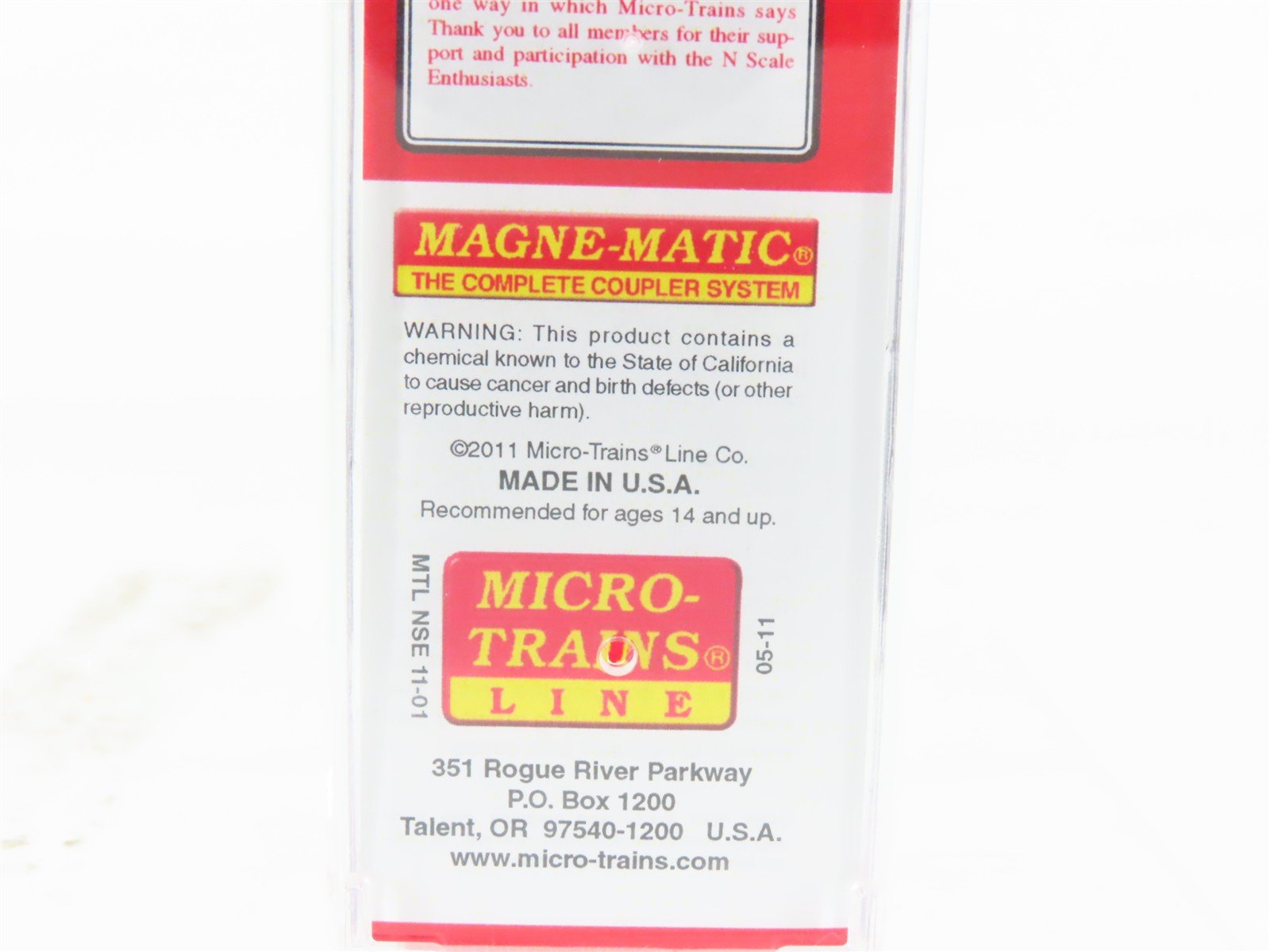 N Scale Micro-Trains MTL NSE 11-01 LV Lehigh Valley Rolling Billboard Box Car