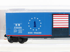 N Scale Micro-Trains MTL NSC 07-85 BM Boston & Maine Bicentennial Box Car #77039