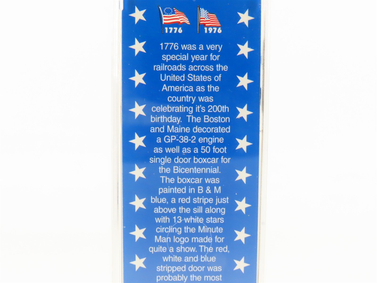 N Scale Micro-Trains MTL NSC 07-85 BM Boston & Maine Bicentennial Box Car #77039