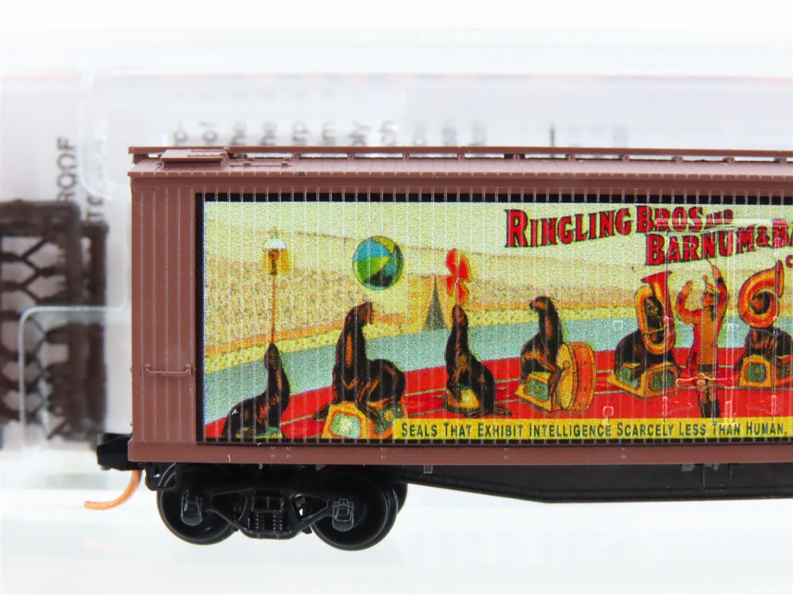 N Micro-Trains MTL 04700407 Ringling Bros. Billboard Car #7 