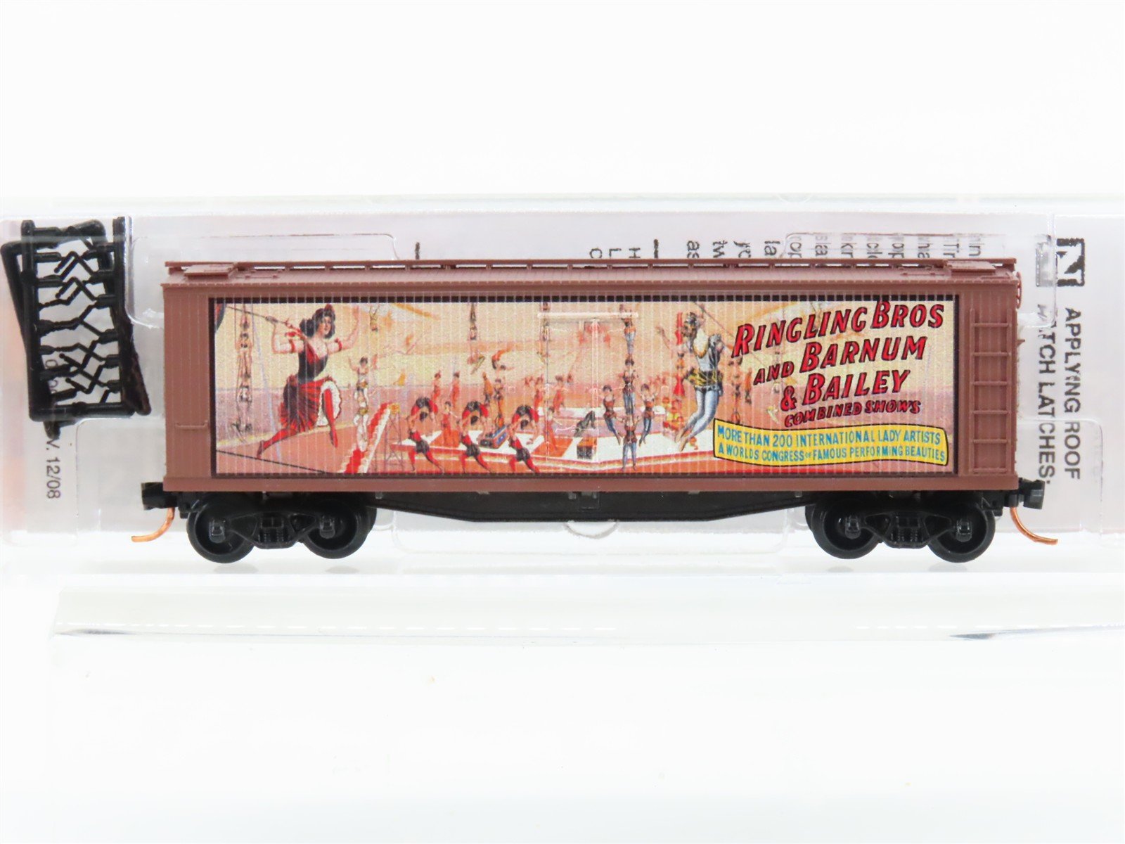 N Scale Micro-Trains MTL 04700404 Ringling Bros. Billboard Car #4 40' Reefer