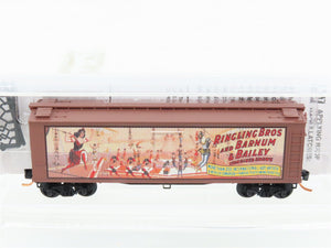N Scale Micro-Trains MTL 04700404 Ringling Bros. Billboard Car #4 40' Reefer