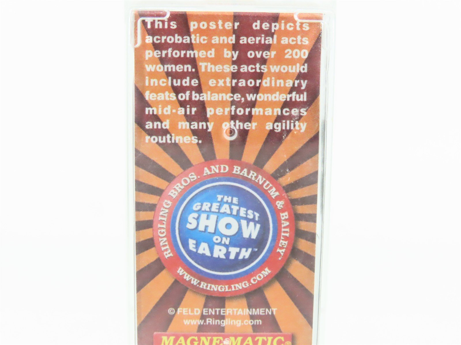 N Scale Micro-Trains MTL 04700404 Ringling Bros. Billboard Car #4 40' Reefer