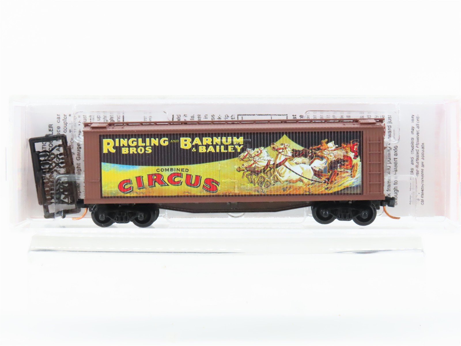 N Scale Micro-Trains MTL 04700406 Ringling Bros. Billboard Car #6 40' Reefer