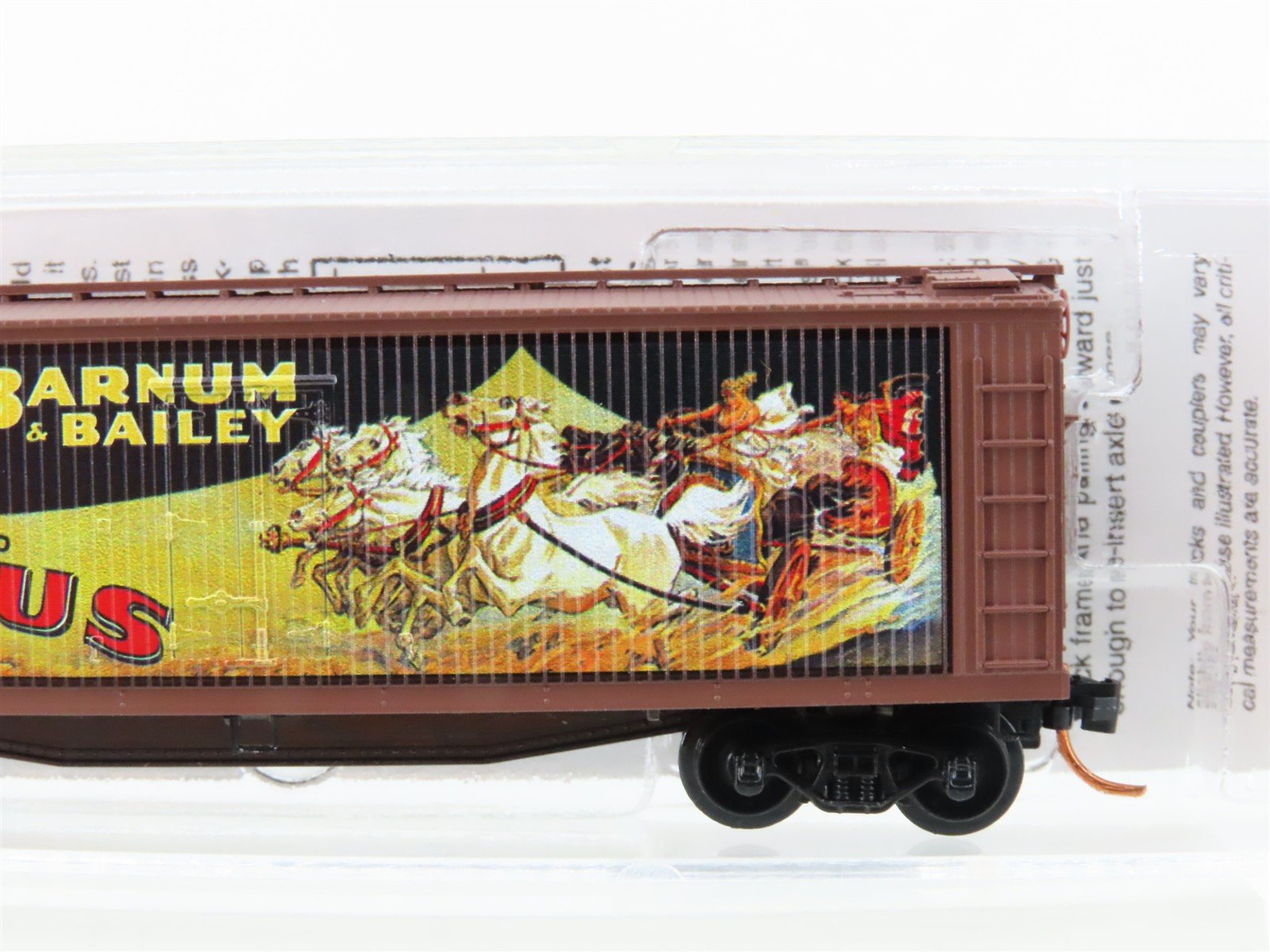 N Scale Micro-Trains MTL 04700406 Ringling Bros. Billboard Car #6 40' Reefer
