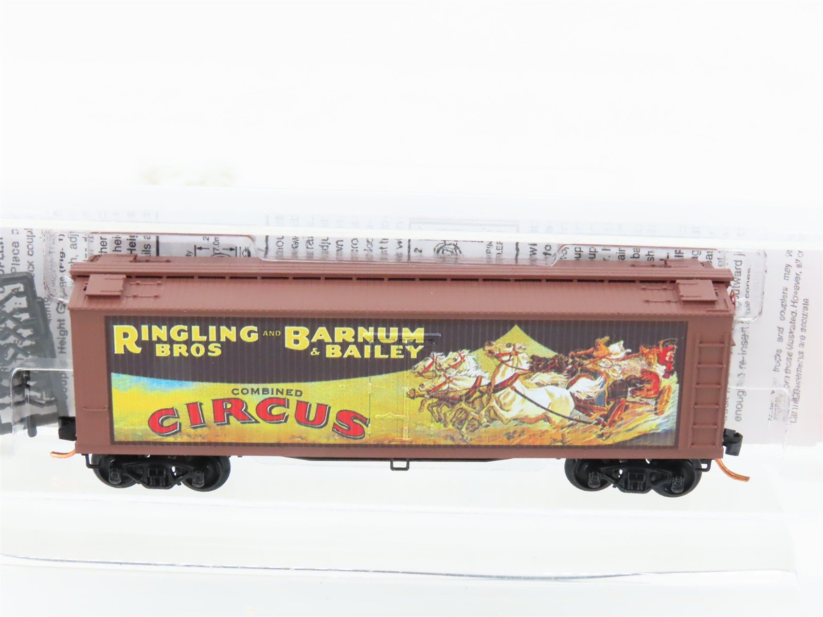 N Scale Micro-Trains MTL 04700406 Ringling Bros. Billboard Car #6 40' Reefer