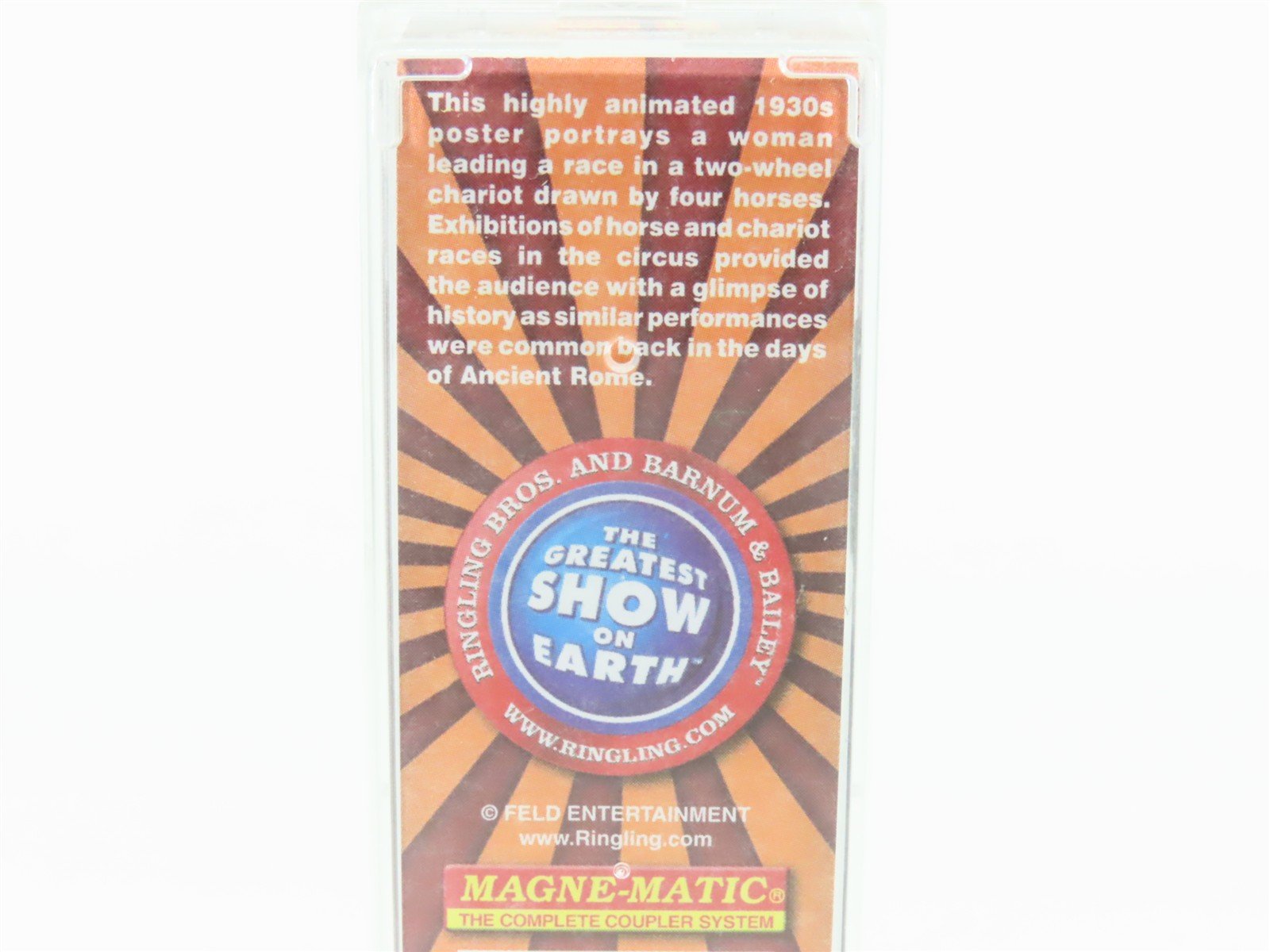 N Scale Micro-Trains MTL 04700406 Ringling Bros. Billboard Car #6 40' Reefer