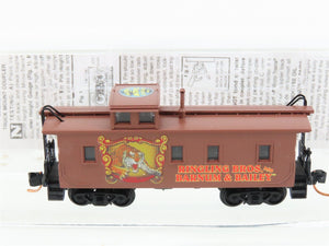 N Scale Micro-Trains MTL 05100190 Ringling Bros. 34' Straight Cupola Caboose
