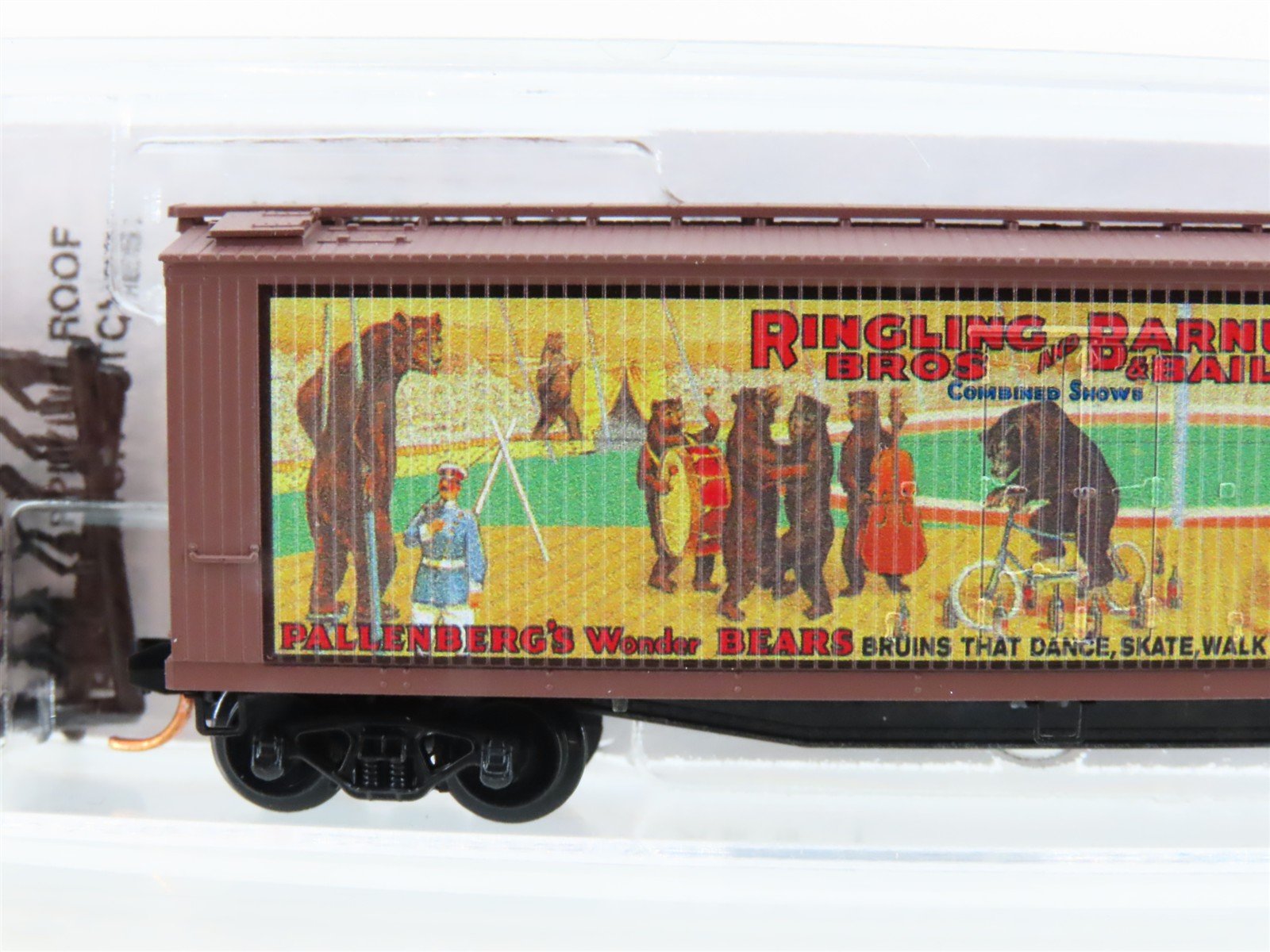 N Micro-Trains MTL 04700405 Ringling Bros. Billboard Car #5 