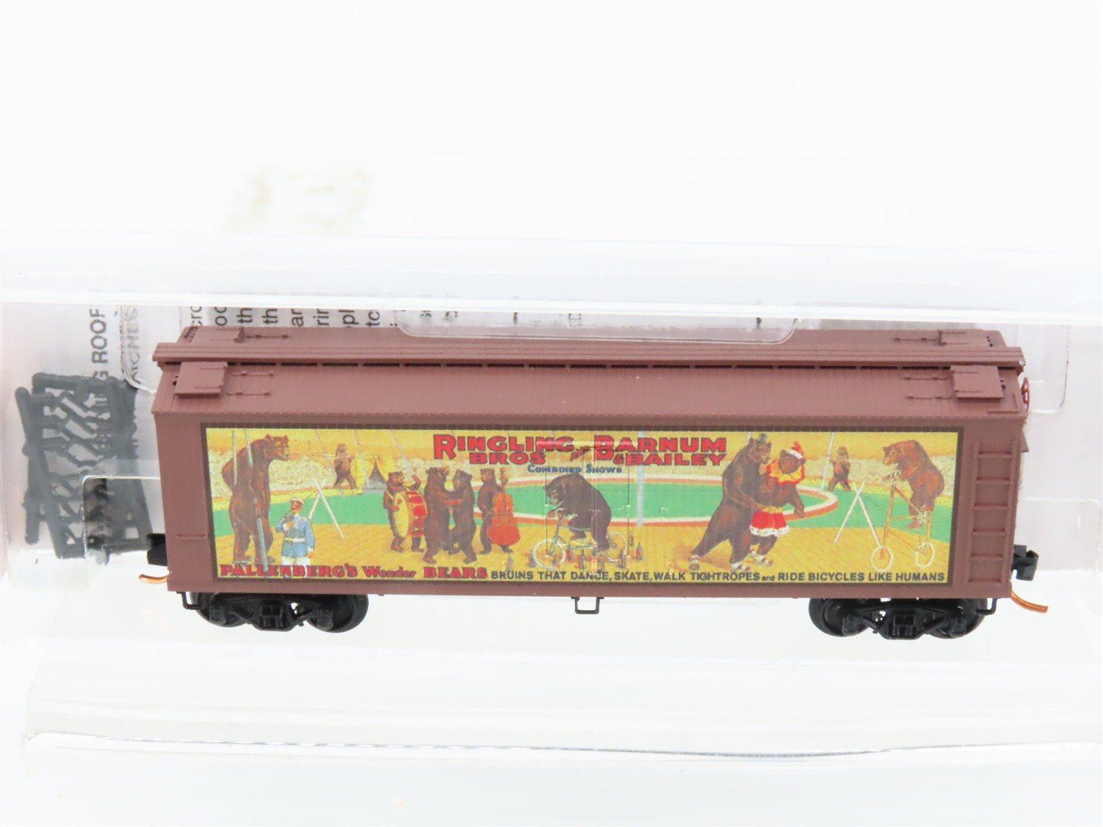 N Micro-Trains MTL 04700405 Ringling Bros. Billboard Car #5 