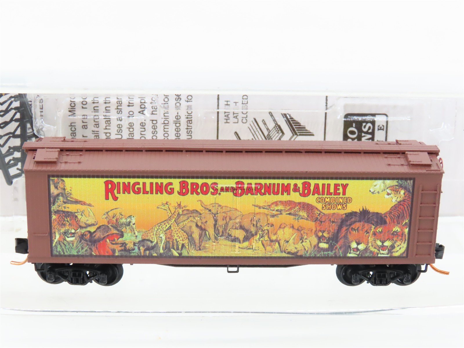 N Scale Micro-Trains MTL 04700403 Ringling Bros. Billboard Car #3 40' Reefer