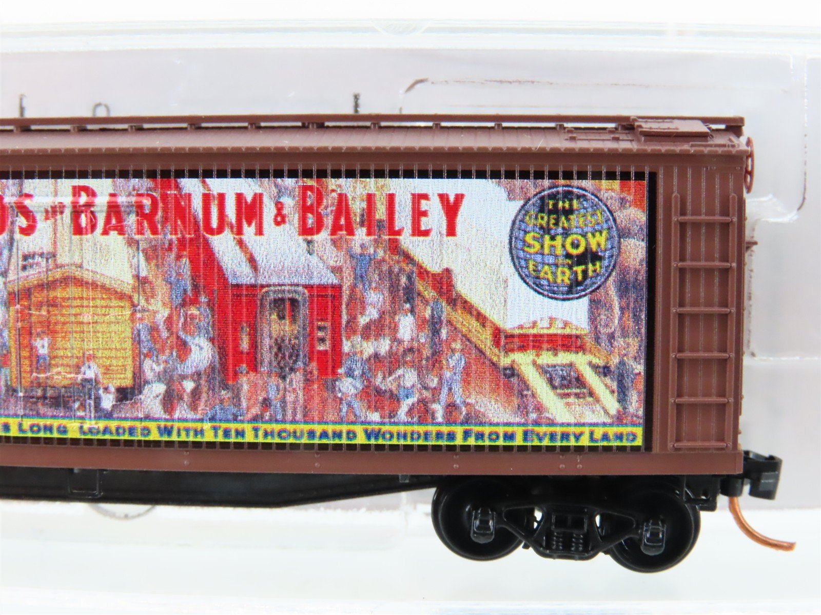 N Scale Micro-Trains MTL 04700409 Ringling Bros. Billboard Car #9 40' Reefer